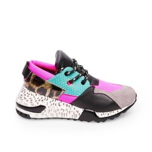 Steve Madden Cliff Bright Wedge Sneakers